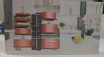 Pan Organizer Rack For Cabinet Pot With 3 Diy Methods Black New. Fixed Price $26.99.