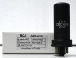 Jan 6V6 VT107 Rca Metal Tube Made In Usa Amplitrex Tested #3791101. Fixed Price $22.50.