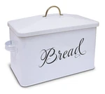 Better Kitchen Products Classic Metal Bread Box With Side Handles, White. Fixed Price $42.99.