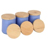 La Fermiere Yogurt Lids- 6PC Bamboo For Jars,.... Fixed Price $20.78.