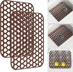 Toovem Protectors For Kitchen Sink, 2PCS 13.6X 11.6''NON-SLIP Silicone Mat. Fixed Price $18.99.