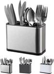 Libodour Utensil Holder Stainless Steel 4 Compartments Silvery. Fixed Price $21.59.