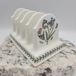 Portmeirion Botanic Garden Toast Rack Napkin Holder Letter Organizer. Fixed Price $17.99.