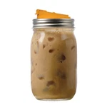 Jarware Drink, Orange Lid For Regular-mouth Mason Jars Mouth,. Fixed Price $10.48.