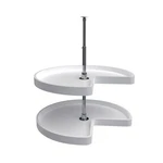 Rev-a-shelf 28" Kidney Shaped Dual Tier Lazy Susan Organizer ... Fast Ship. Fixed Price $197.24.