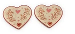 Temp-tations Spoon Rest, Seasonal, Set Of 2, 5"X4", Snack Plate Romance T49631. Fixed Price $6.38.