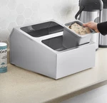 Servsense Small Stainless Steel Hotel Organizer For 1/3 And 1/6 Size Pans. Fixed Price $48.99.