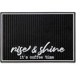New Mungo Coffee Bar Mat Rise & Shine It 18" X 12",. Fixed Price $40.44.