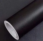Yancorp 120" Matte Black Contact Peel And Stick Wallpaper. Fixed Price $11.99.