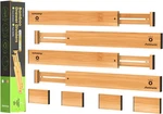 Antowin Bamboo Drawer Dividers Organizers, Separators SPLITTER,17-22 Inch. Fixed Price $34.05.