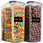 6.7QT Storage Container Set Of 2 - Ideal For Home Cooks Storing Cereal.... Fixed Price $31.11.
