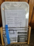 Rev-a-shelf Door Mount Polymer Cutting Board 4DMCB-15. Fixed Price $40.00.