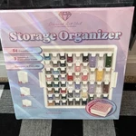 Diamond Art Club Storage Organizer 54 Containers Round Square Specialty Drills. Fixed Price $39.99.