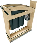 Rev-a-shelf 448KBCC-BCSC-5 Craftsman 5-15/16" Pull Out Kitchen Maple Black. Fixed Price $546.99.
