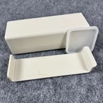 Vintage Tupperware 1696-2 Velveeta Cheese/cracker Keeper W/lid And Tray 3 Piece. Fixed Price $15.00.