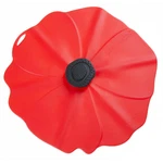 Charles Viancin Airtight Silicone Poppy Large Lid - 11". Fixed Price $17.50.