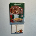 My Recipes Holder 32 Cards Russell Bushee American Pie Spices Book. Fixed Price $11.24.