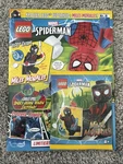 Lego Set 682402 - Miles Morales Minifigure Paper Bag New With German Magazine. Fixed Price $14.99.