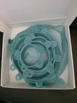 New Norwex Stretchy Silicone Lids Bpa-free Set Of 6 Teal Reusable. Fixed Price $14.99.