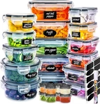 Fullstar 50-PIECE Food Storage Containers Set With Lids Plastic Leak-proof Bpa. Fixed Price $33.99.