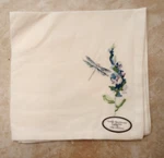Dragonfly Garden Sketch Book Cloth Napkin 4 Pack Park Designs Embroidered. Fixed Price $10.95.
