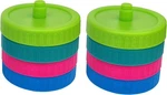 8 Pack Mason Jar Fermentation Pickle Pipes - Airlock Lids Green. Fixed Price $24.64.