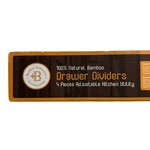 Bamb Si BEL-SDO-2P Adjustable Expandable Drawer Dividers 4 Pack. Fixed Price $26.17.