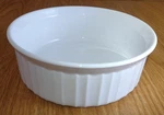 Corning F-24-B French White 725 Ml Casserole. Fixed Price $8.00.