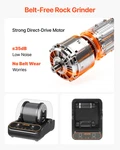 Vevor Rock Tumbler Kit 1 Lb Polishing Machine With 4-SPEED Adjustment,. Fixed Price $70.90.
