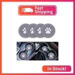 Piburth 4 Pack Car Cup Holder Coasters, Dog Paw Insert Coaster, 2.75 Inc. Fixed Price $6.77.