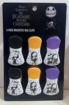 Disney Nightmare Before Christmas Magnetic Bag Clips 6 Pack. Fixed Price $7.99.