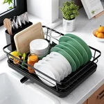 Kitchen Countertop Dish Drainer For Organization And Storage Stainless Steel New. Fixed Price $25.43.