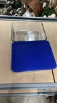 Pyrex 7211 11-CUP Rectangle Glass Dish W/ Lid. Fixed Price $19.18.