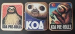Set Of 3 Ltd. Ed. Child Resistant Hinged-lid Pre-roll Storage Tin (empty). Fixed Price $45.00.