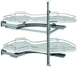 Rev-a-shelf 5372-15-L Contemporary 33"W Pull Out / Pivot Cloud Grey. Fixed Price $517.78.