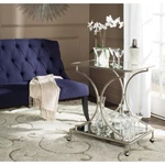 Safavieh Ignatius Bar Cart Silver / Mirror. Fixed Price $237.60.