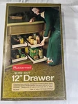 Rubbermaid Slide-out Drawer 12" No. 2030 Nos 1970S Cabinet Organizer New Box. Fixed Price $60.99.