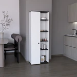 Depot E-shop Cary 67" Kitchen Storage Cabinet With One Door, Five Interior. Fixed Price $344.49.