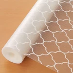 Cooyes Shelf Liner Premium Non-adhesive Cabinet & 24"W X 240"L, White-arc. Fixed Price $76.87.