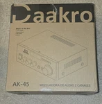 Daakro AK45 Stereo Audio Amplifier 300W Home 2 Channel Wireless Bluetooth 5.0. Fixed Price $23.75.