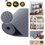 Shelf Liner For Kitchen Cabinets Refrigerator Drawer Water Proof Grey 17.5X78.... Fixed Price $24.76.