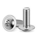 Mewudecor M6-1.0 X 16MM Flanged Button Head Socket Cap Screws,. Fixed Price $12.91.