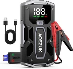 Car Starter With Air Compressor, Voltsurge 6000A Peak 12V Battery Jumper. Fixed Price $59.99.
