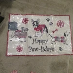 Avanti Happy Pawlidays 20" X 30" Dachshund Pug French Bulldog Bathroom Rug Nip. Fixed Price $24.99.