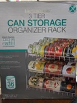 Brand New Kitchen Details Tier 36 Organizer - Canned Food Storage Rack. Fixed Price $22.00.