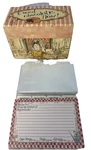 Vtg Lang 3.5" 6.5" Recipe Card Box - Need Chocolate Now Karen Hillard Good. Fixed Price $11.23.