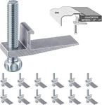 Dreyoo 12 Pack Clips For Countertop Sinks, Heavy Duty J Channel Mounting. Fixed Price $23.99.