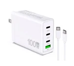 100W Usb Charger Block 4 Port Type Charging Gan C... Fast Ship. Fixed Price $25.81.