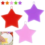 3 Pack Silicone Dish Sponge Kitchen Scrubber Washing Gadgets Tool Brush. Fixed Price $6.18.