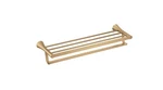 Moen Mikah - Y0794BZG 24 Towel Bar Rack Shelf Bronzed Gold Finish , Zinc. Fixed Price $155.00.